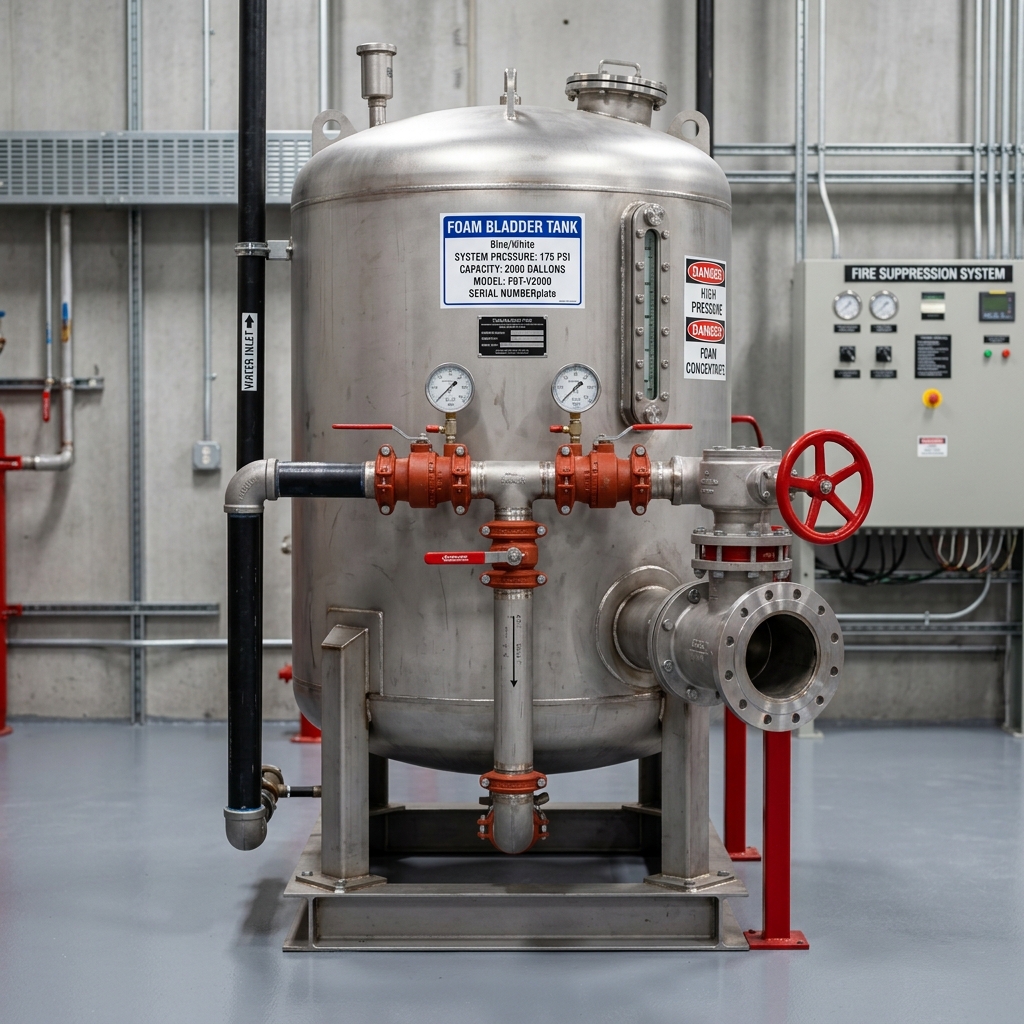 Foam Bladder Tank - MAVEX METALS